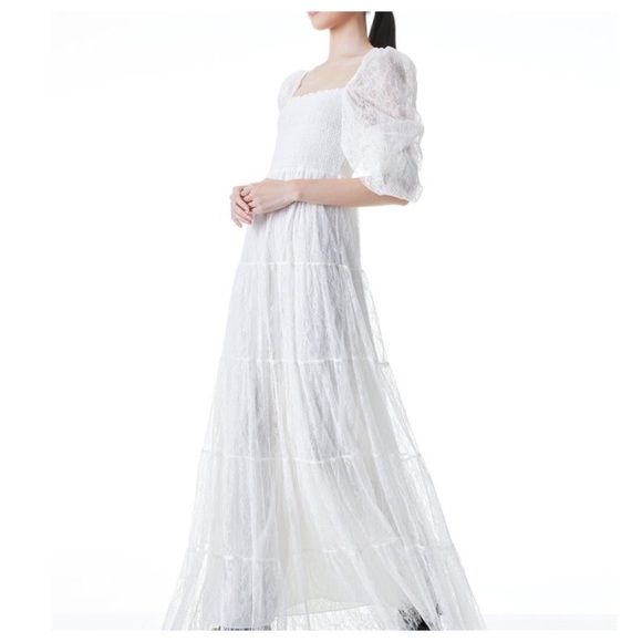 ALICE + OLIVIA Cooper Lace Maxi Dress - Picture 3 of 10